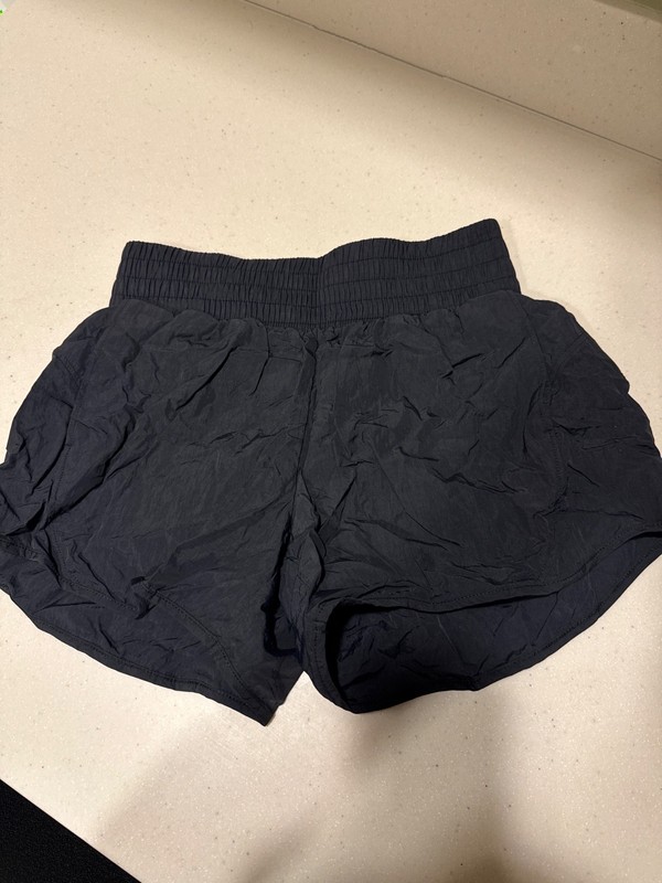 All in Motion Girls Black High Rise Shorts (L 10-12)