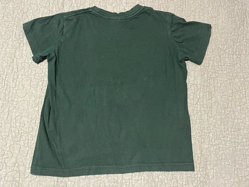 VINTAGE Police / Polizei Shirt Size Youth Medium Germany German Green Stedman - Picture 6 of 7