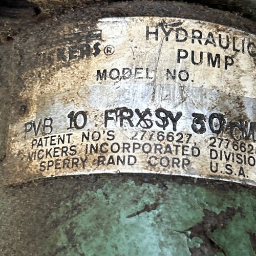 Bomba de pistón axial hidráulica Vickers 353936 - Imagen 7 de 8