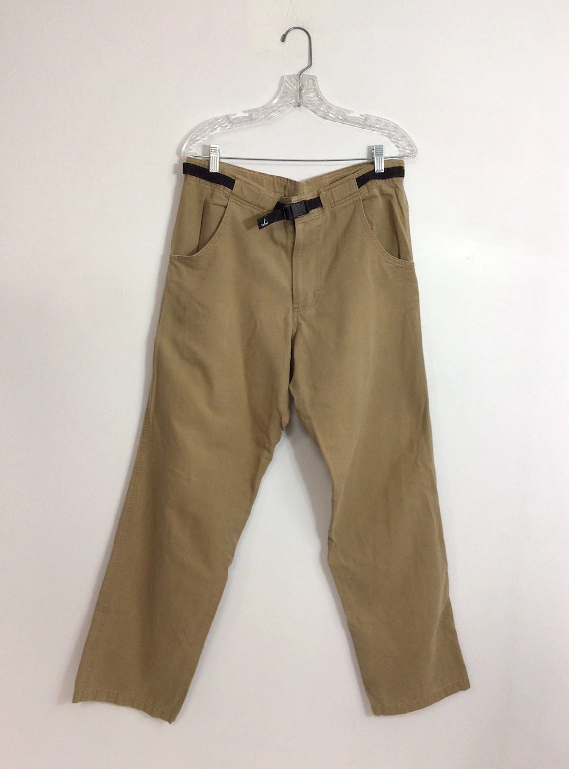 PrAna Pants Belted Cargo Hiking Made USA Mens Large