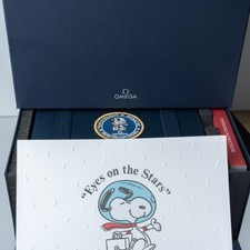 OMEGA Speedmaster Anniversary 310.32.42.50.02.001 Silver Snoopy Chrono 42mm B&P 12