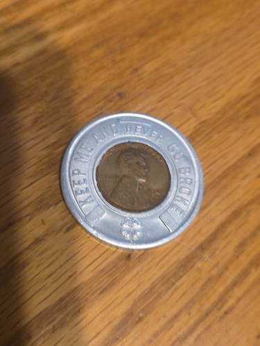 Keep me and Never Go Broke penny 1948 D