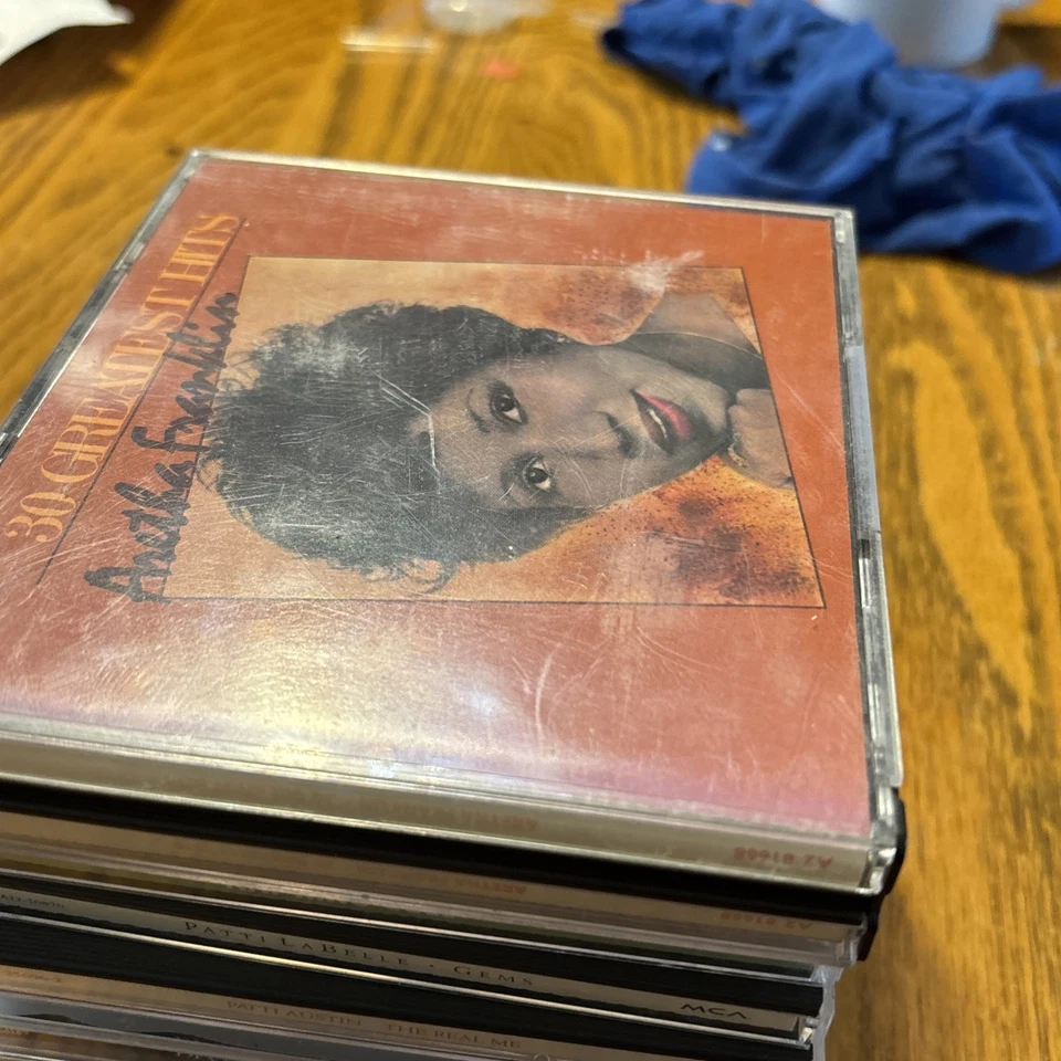 R&B Soul Cd Lot Of 10: Aretha Franklin Etta James John Legend Nat King Cole TLC Foto 2 de 4