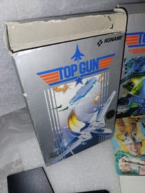 Top Gun Lot Of 3 (Nintendo, NES, GBA) & Top Gun 2 Second Mission & Top Gun GBA.