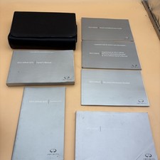 2015 Infinity Q70 Owners Manual Quick Reference Guide With Case