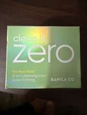 Banila Co Clean It Zero Pore Clarifying Cleansing Balm New