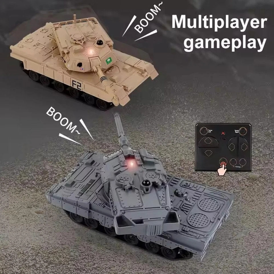 Remote Controlled Tank Tracked Armored Vehicle Children's Toy,` Electric N0Z6 - Image 3 of 4