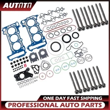 EA839 Engine Rebuild Gasket Kit w Head Bolts For Audi S5 Q8 SQ5 A6 A7 S4 Porsch