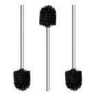  3 Pcs Hygienic Toilet Brush Handheld Scrubbers for Cleaning Bowl