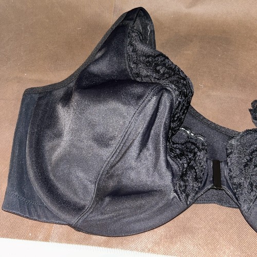 Playtex Secrets Bra Front-close underwire US4423 black 46DD no poke, cooling - Picture 13 of 17