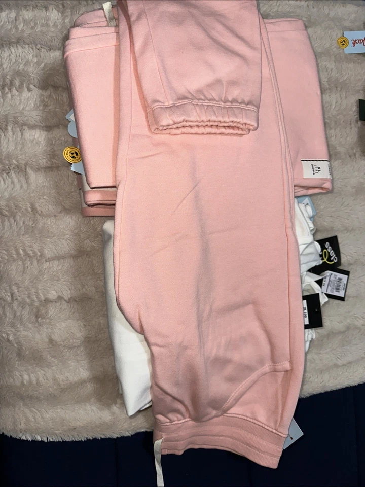 Lote al por mayor a granel de 10 niñas talla XL 5 camisas 5 pantalones deportivos todos nuevos con etiquetas gran reventa Foto 4 de 4