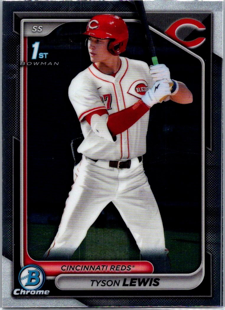 2024 Bowman Draft #BDC-44 Tyson Lewis Chrome