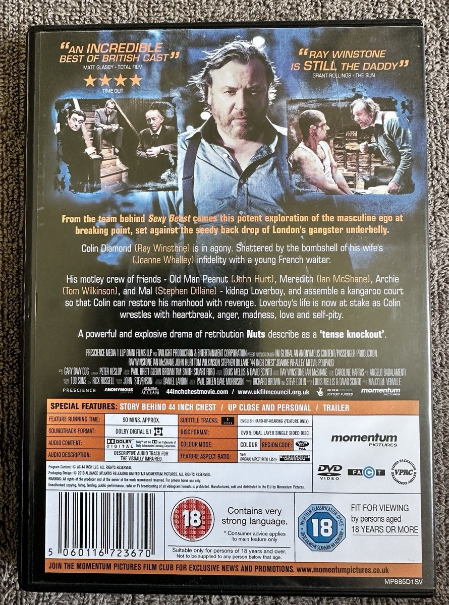 44 Inch Chest (DVD, 2010) | eBay UK