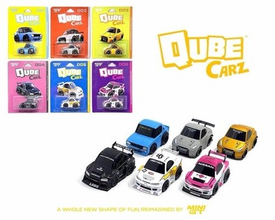 Mini GT Qube Carz - Liberty Walk Series 1 (Set of 6)