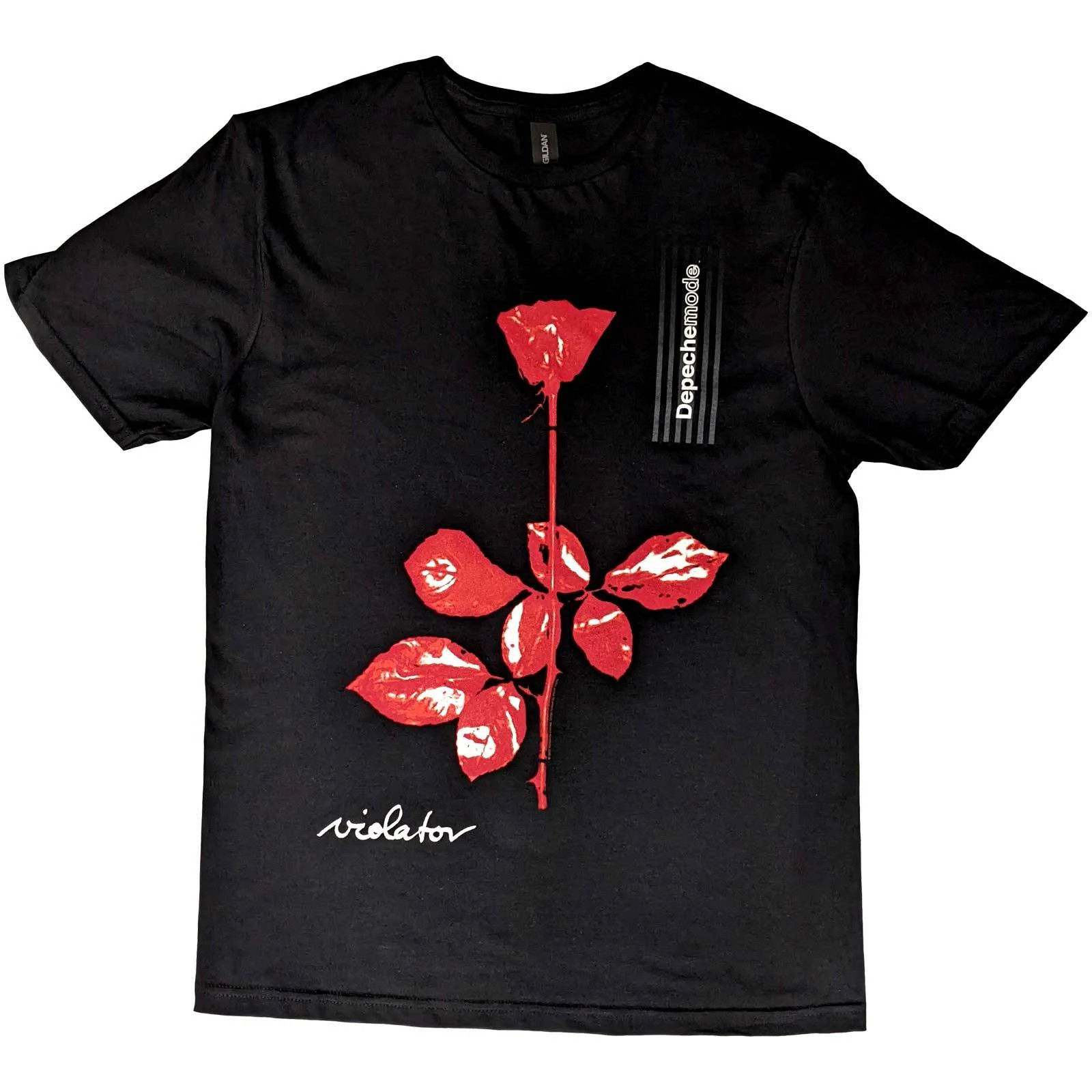 Depeche Mode | Violator Side Rose Unisex Tee | Small