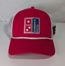 Dominos Pizza Trucker Hat Delivery Hat A26 
