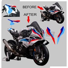 Decalcomanie moto per cupolino e codone BMW S1000RR "BM25S1RR07"