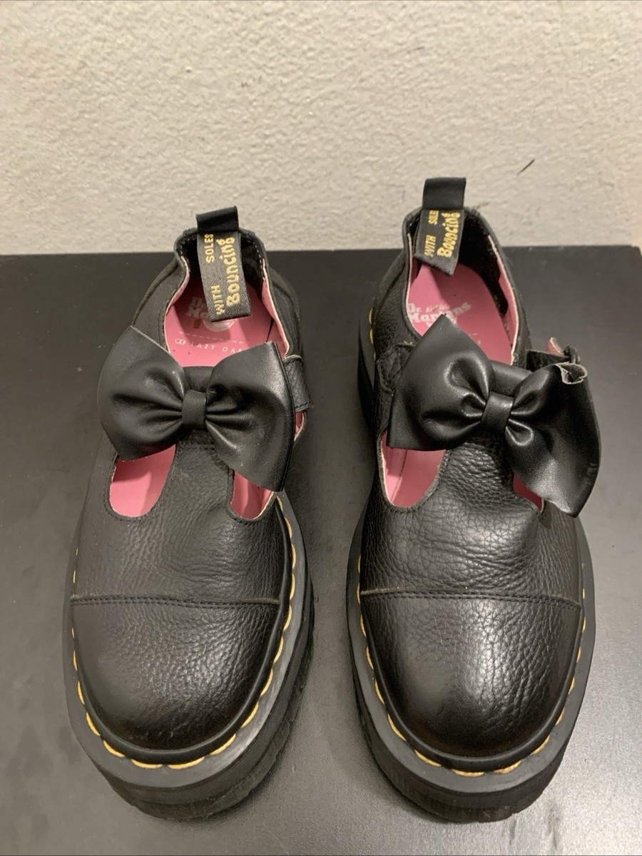 Dr. Martens X Lazy Oaf Bethan Mary Jane Shoes Women Sz Eu 37 Uk 4