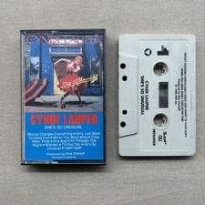 Cyndi Lauper - She's So Unusual Audio Cassette Tape 1983 Portrait Rec Pop Rock