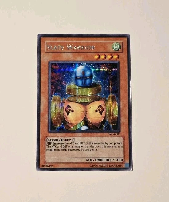【PSA10】「ニュート」英語版シークレット WC4 SLATE WARRIOR Yugioh Slate Warrior WC4-003 Secret Rare Near Mint