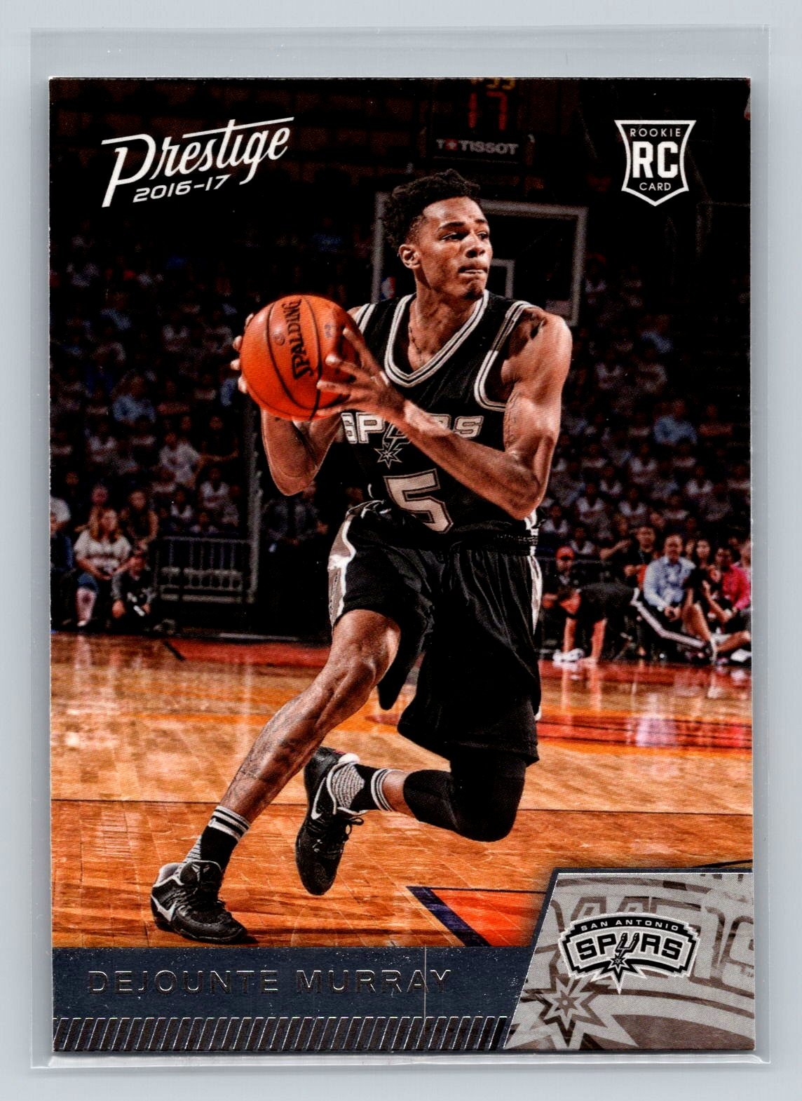 2016-17 Panini Prestige #176 Dejounte Murray RC San Antonio Spurs