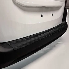 Rear Bumper Sill Cover Protector Guard for Peugeot Rifter 2019-2024 Aluminium