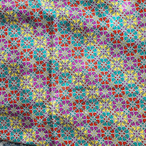 VTG Printmaker LTD International Polyester Fabric Vibrant 3.5 Yardsx44W - Picture 5 of 11