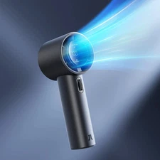 JISULIFE Portable Handheld Fan,Speed(1-100) Adjustable Turbo Mini Fan,5000mAh...