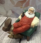 1994 Hallmark RELAXING MOMENT *Coca Cola* Santa Ornament ~ NO BOX