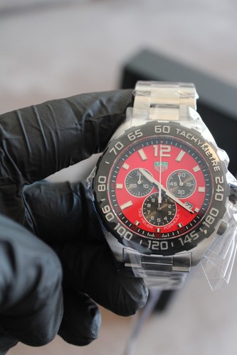 TAG Heuer 43 mm Fórmula 1 Cronógrafo Esfera Roja CAZ101AN.BA0842 - Imagen 2 de 11