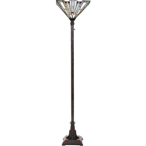 Quoizel Lighting - One Light Torchiere - Floor Lamp - Maybeck - 1 Light Floor - Picture 3 of 4