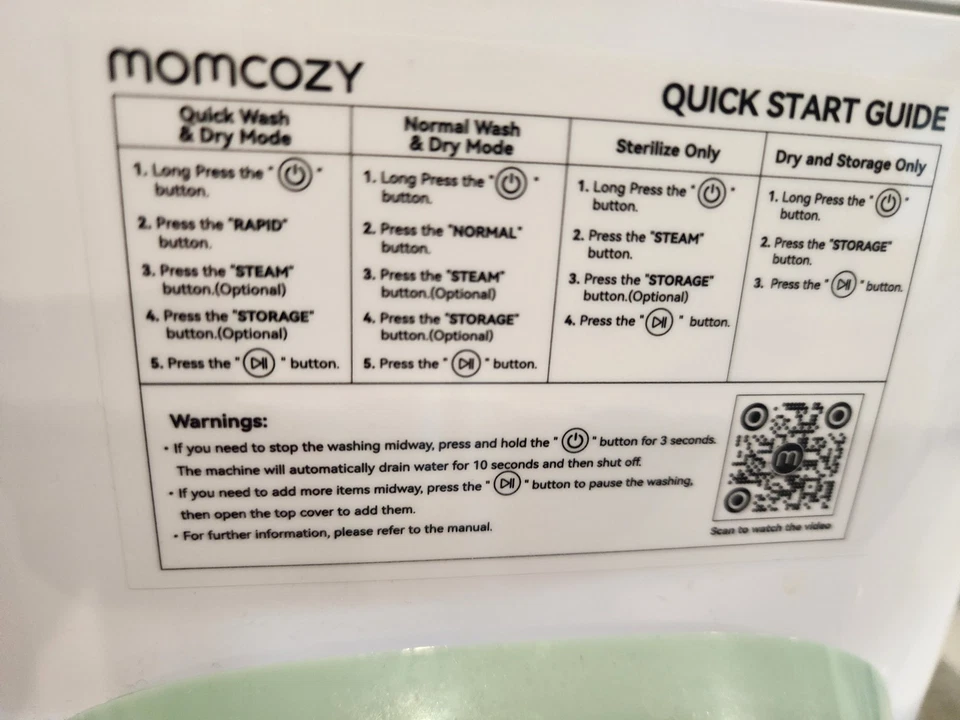 Momcozy Auto Bottle Washer KleanPal Pro BS03 - Image 4 of 4