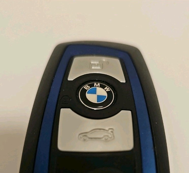 2x BMW Schlüssel Alu Emblem 11mm Epoxy Aufkleber Selbstklebend Sticker 2025
