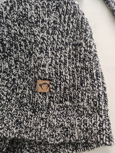 Appaman Boys Button Down Grey Wool Blend Sweater Cardigan Front Pockets Size 8 - Picture 4 of 11