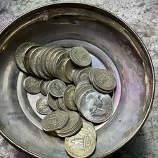 90% SILVER - 1/2 OUNCE USA COINS LOT HALF DOLLARS QUARTERS DIMES 60 Cents Face.