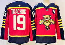 Men's Matthew Tkachuk 19 Red Florida Panthers Winter Classic 2026 All Stitched