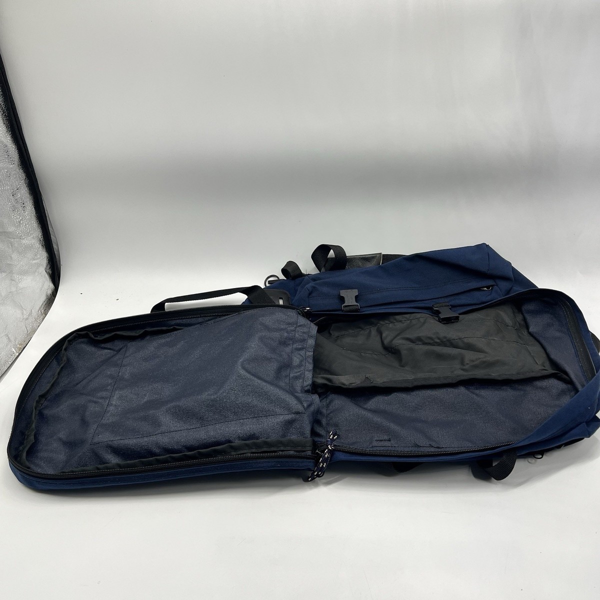 Vintage Y2K Jansport Convertible Travel Bag Luggage Backpack