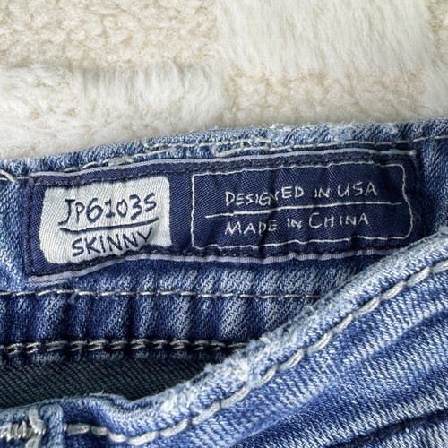 Miss Me Embellished Pocket Jeans Size 29 Denim Ripped Distressed - Picture 14 of 21