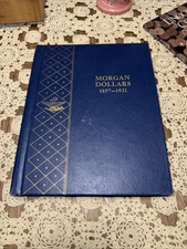 Whitman Morgan Dollars 1897-1921 Album # 9429 Coin Folder 1960 Book