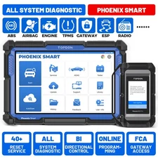  TOPDON Phoenix Smart ECU Programming Ultra Key Coding Diagnostic OBD2  Scanner 