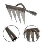 Multifunktionaler Rake Steel Garden Rake Gräve