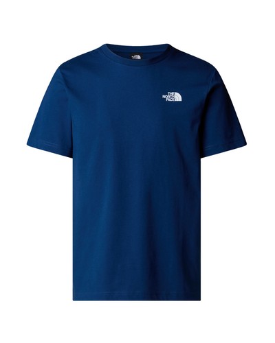 Loisirs T-shirt HOMME The North Face Bleu d'été REDBOX Tee Coton - Imagen 5 de 11