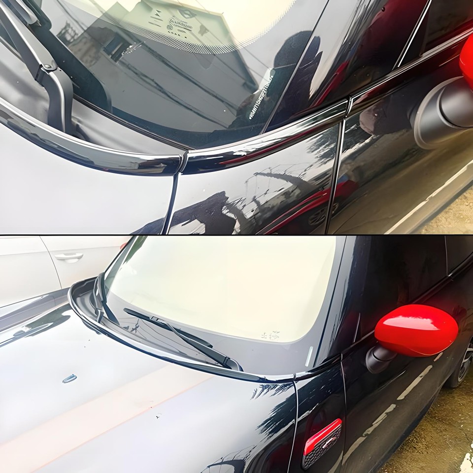 10Pc Chrome Black Window Moulding Trim Seal For Mini Cooper R56 2 Door ...
