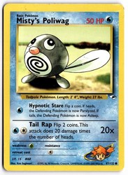 Misty's Poliwag 87/132 Gym Heroes Unlimited Common