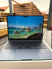 Apple MacBook Air 13,6 Zoll Notebook/Laptop Blau mit Touch ID