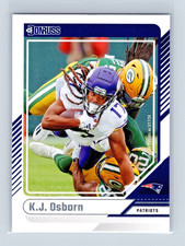 K.J. Osborn New England Patriots #31 2024 Panini Donruss Football