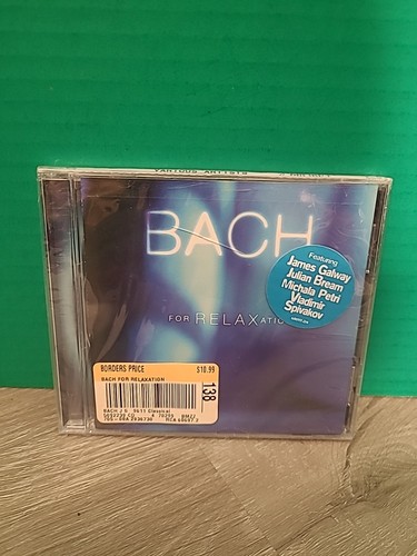 Bach for Relaxation - Audio CD By Various Artists 1998 Brand New Sealed  - Bild 1 von 3
