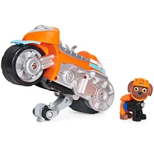 Paw Patrol, Moto Pups Zumas Deluxe Pull Back Motorcycle Vehicle with Wheelie Fea