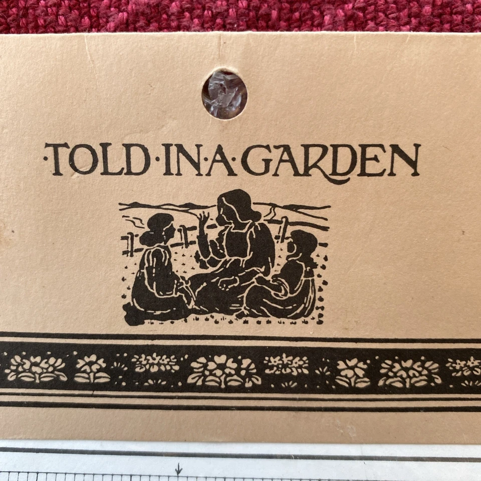 TOLD IN THE GARDEN Vtg 1995 Cross Stitch PATTERN ONLY “Peacemakers II” NIP - Image 3 of 4