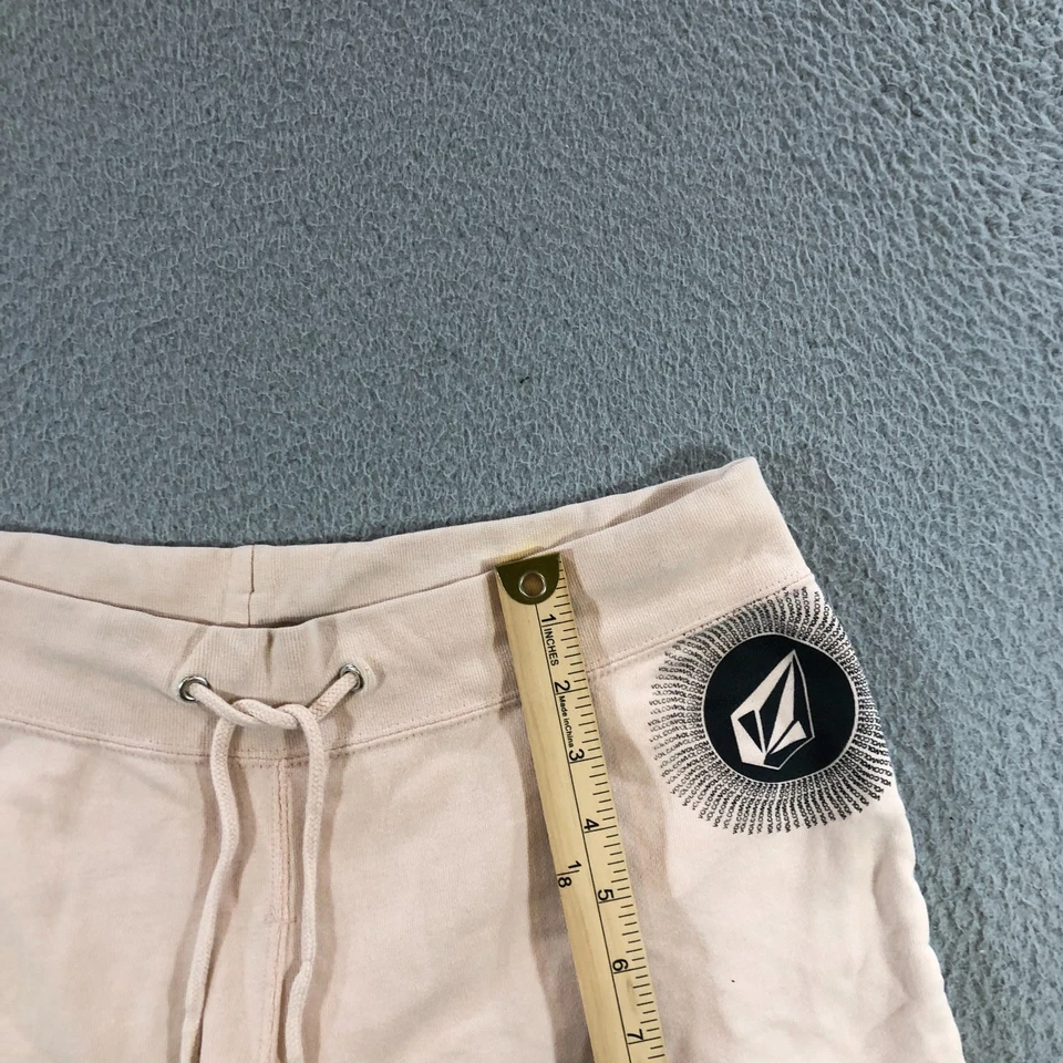 Pantalones Cortos Volcom De Colección Para Mujer M Rosa Melocotón Y2K Elevación Baja Estilo Hollister Foto 4 de 4